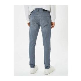 Koton 4WAM40021ND İndigo Stone Skinny Michael Erkek Jean Pantolon