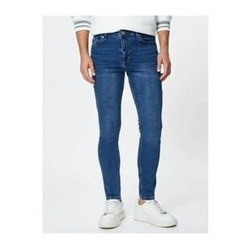 Koton 4WAM40246ND Skinny Michael Erkek Jean Pantolon