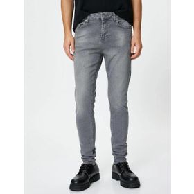 Koton 4WAM40360ND Michael Gri Erkek Jean Pantolon