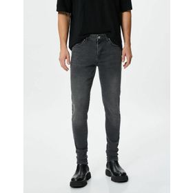 Koton 4WAM40362ND Antrasit Erkek Jean Pantolon