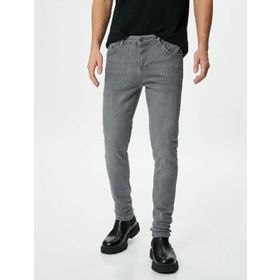 Koton 4WAM40377ND Antrasit Erkek Jean Pantolon