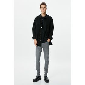 Koton 4WAM40377ND Antrasit Erkek Jean Pantolon