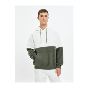 Koton 4WAM70045MK Ekru Erkek Sweatshirt