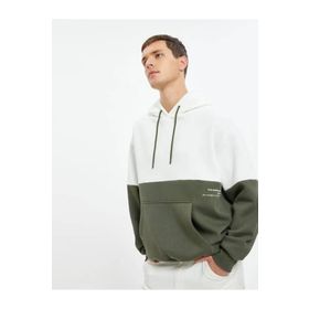 Koton 4WAM70045MK Ekru Erkek Sweatshirt