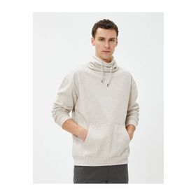 Koton 4WAM70115MK Gri Erkek Sweatshirt