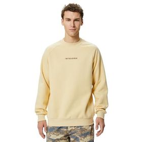 Koton 4WAM70116MK Ekru Slogan Baskılı Bisiklet Yaka Erkek Sweatshirt