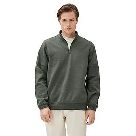 Koton 4WAM70122MK Yeşil Erkek Sweatshirt