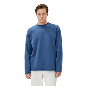 Koton 4WAM70124MK Mavi Erkek Sweatshirt