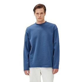 Koton 4WAM70124MK Mavi Erkek Sweatshirt