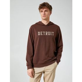 Koton 4WAM70128MK Kahverengi Erkek Sweatshirt