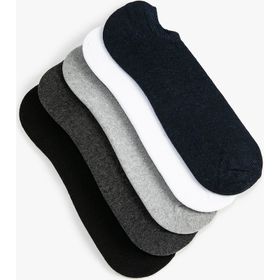 Koton 4WAM80005AA Gri Erkek Sneaker Çorap Seti