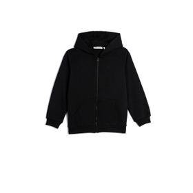 Koton 4WKB10031TK Siyah Basic Erkek Çocuk Sweatshirt
