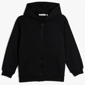Koton 4WKB10031TK Siyah Basic Erkek Çocuk Sweatshirt