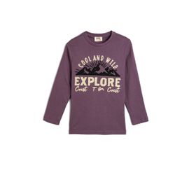 Koton 4WKB10081TK Mor Erkek Çocuk Sweat
