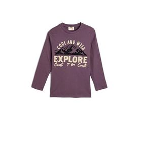 Koton 4WKB10081TK Mor Erkek Çocuk Sweat