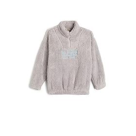 Koton 4WKB10084TK Gri Erkek Çocuk Sweatshirt