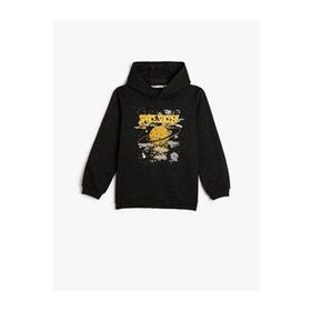 Koton 4WKB10091TK Antrasit Erkek Çocuk Sweatshirt