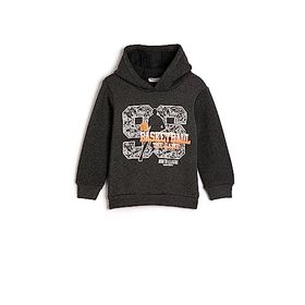 Koton 4WKB10091TK Antrasit Erkek Çocuk Sweatshirt