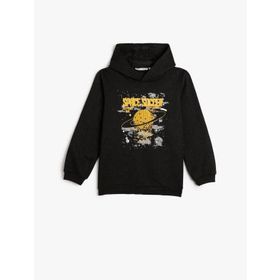 Koton 4WKB10091TK Antrasit Erkek Çocuk Sweatshirt