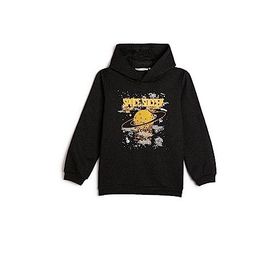 Koton 4WKB10091TK Antrasit Erkek Çocuk Sweatshirt