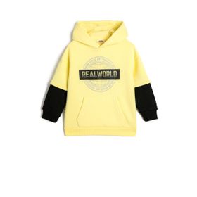 Koton 4WKB10237TK Sarı Erkek Çocuk Sweatshirt