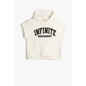 Koton 4WKB10240TK Beyaz Erkek Çocuk Sweatshirt