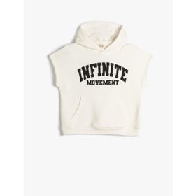 Koton 4WKB10240TK Beyaz Erkek Çocuk Sweatshirt