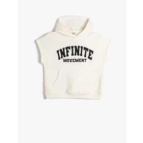 Koton 4WKB10240TK Beyaz Erkek Çocuk Sweatshirt
