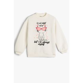 Koton 4WKG10046AK Kız Çocuk Sweatshirt