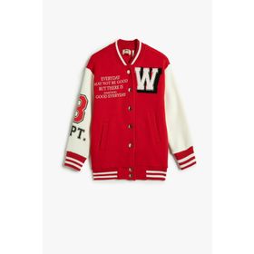 Koton 4WKG10054AK Kırmızı Kız Çocuk Ceket