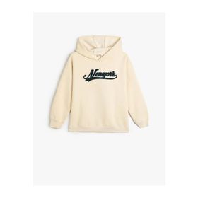Koton 4WKG10055AK Ekru Kız Çocuk Sweatshirt