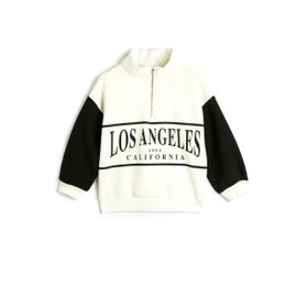 Koton 4WKG10290AK Ekru Kız Çocuk Sweatshirt