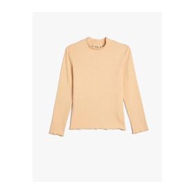 Koton 4WKG10299AK Bej Kız Çocuk T-shirt