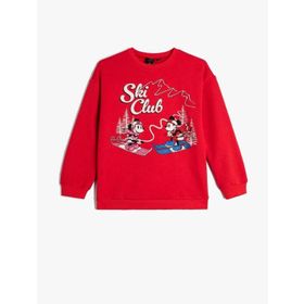 Koton 4WKG10692AK Kırmızı Kız Çocuk Sweatshirt