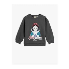 Koton 4WKG10695AK Antrasit Kız Çocuk Sweatshirt