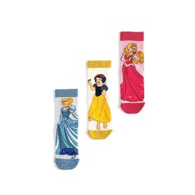 Koton 4WKG80019AA 3'lü Disney Lisanslı Soket Kız Çocuk Çorap Seti