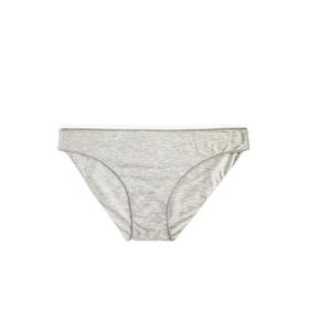 Koton 4WLK30119MK Gri Melanj Kadın Normal Bel Brief Külot