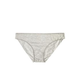 Koton 4WLK30119MK Gri Melanj Kadın Normal Bel Brief Külot