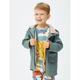Koton 4WMB00005TW Haki Erkek Bebek Mont