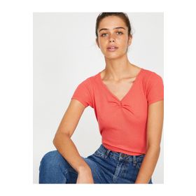 Koton 5002420124 Kiremit Erkek T-shirt