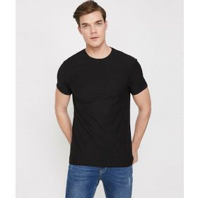 Koton 5002426385 Siyah Erkek T-shirt