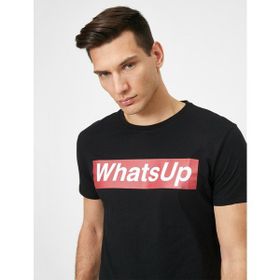 Koton 5002426385 Siyah Erkek T-shirt