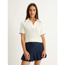 Koton 5WAK90431HT Ekru Kadın Kazak