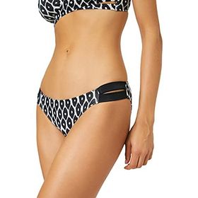 Koton 6YAK88339BM Siyah Desenli Kadın Bikini Altı