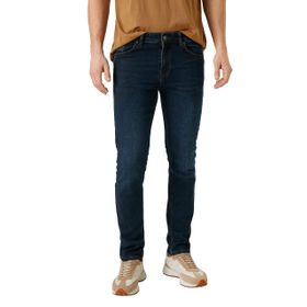 Koton 741 Erkek Koyu İndigo Slim Fit Brad Jean Kot Pantolon