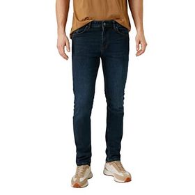 Koton 741 Erkek Koyu İndigo Slim Fit Brad Jean Kot Pantolon