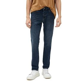 Koton 741 Erkek Koyu İndigo Slim Fit Brad Jean Kot Pantolon