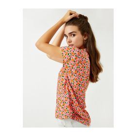 Koton 7YAB17886OK039 Koton Plus Kadın T-Shirt