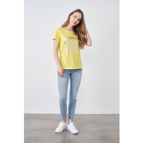 Koton 7YAB17904ZK027 Kadın Koton Plus T-Shirt
