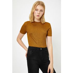Koton 7YAB17904ZK027 Kadın Koton Plus T-Shirt